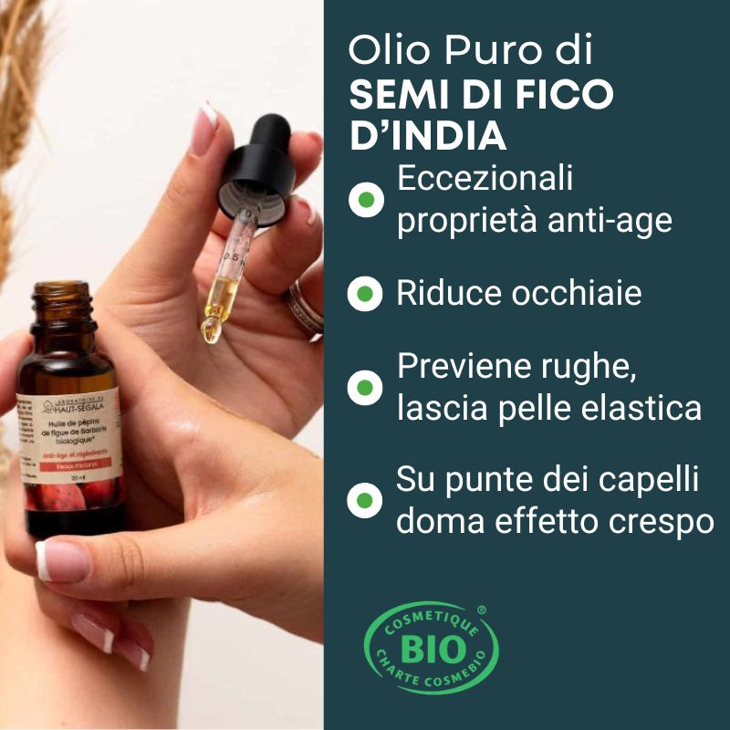 Olio Puro di Semi di Fico d'India